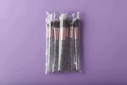 10-Piece Makeup Brush Set for Beauty and Blending