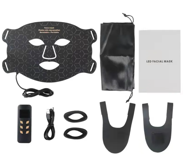 Glow Renew Photon Rejuvenation LED Beauty Mask – 7-Color Light Therapy Face Mask