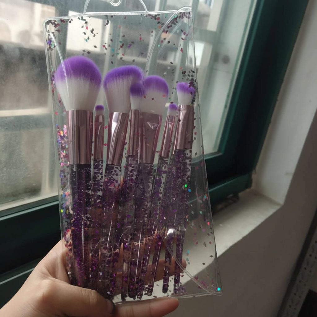 10-Piece Makeup Brush Set for Beauty and Blending