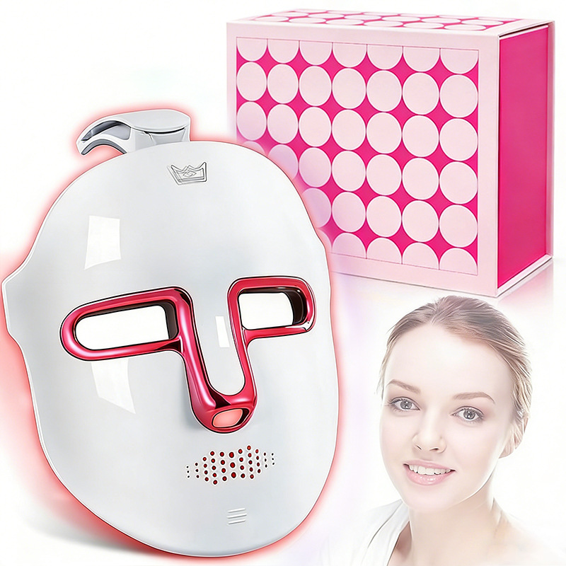 Glow LED Beauty Mask – 7-Color Light Therapy Face Mask for At-Home Skincare