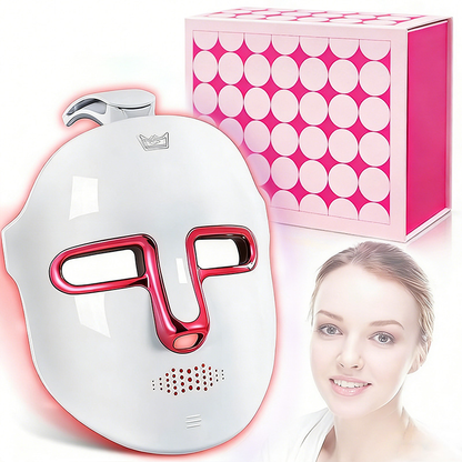 Glow LED Beauty Mask – 7-Color Light Therapy Face Mask for At-Home Skincare