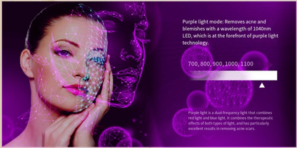 Glow LED Beauty Mask – 7-Color Light Therapy Face Mask for At-Home Skincare