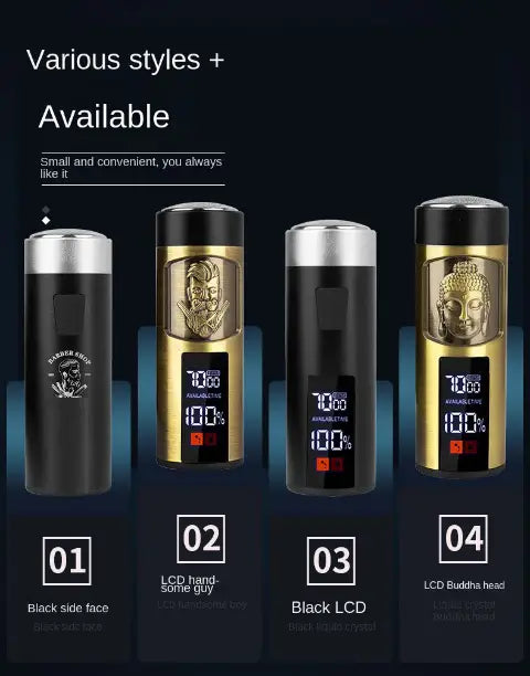 Mini Electric Shaver - Rechargeable Travel Size