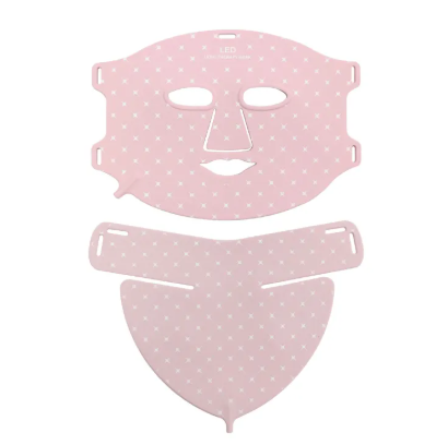 Silicone LED Light Therapy Face &amp; Neck Mask