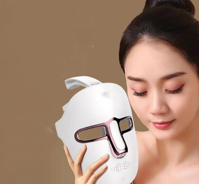 Glow LED Beauty Mask – 7-Color Light Therapy Face Mask for At-Home Skincare