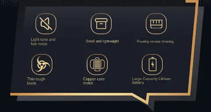 Mini Electric Shaver - Rechargeable Travel Size