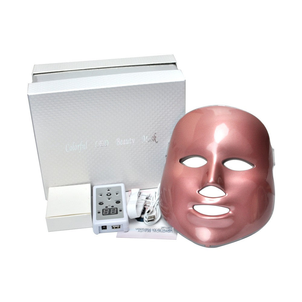 7-Color LED Beauty Mask – Light Therapy Facial Mask for At-Home Skincare