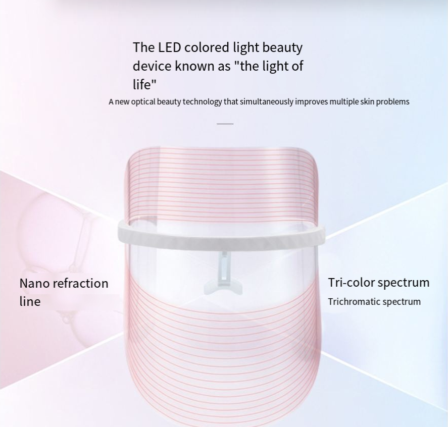 LED Beauty Mask – Light Therapy Face Mask for At-Home Skincare