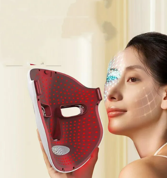 Glow LED Beauty Mask – 7-Color Light Therapy Face Mask for At-Home Skincare