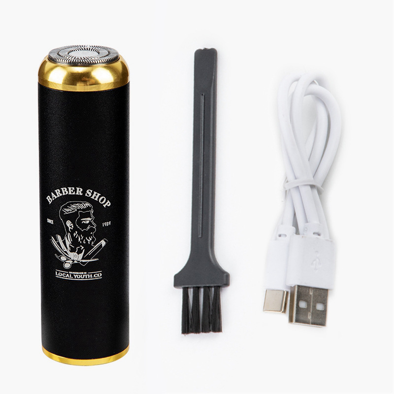 Mini Electric Shaver - Rechargeable Travel Size